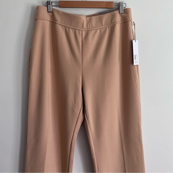 Soft surroundings Ponte Camel Straight Leg Pants - Picture 4 of 8